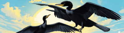Quando volano i cormorani